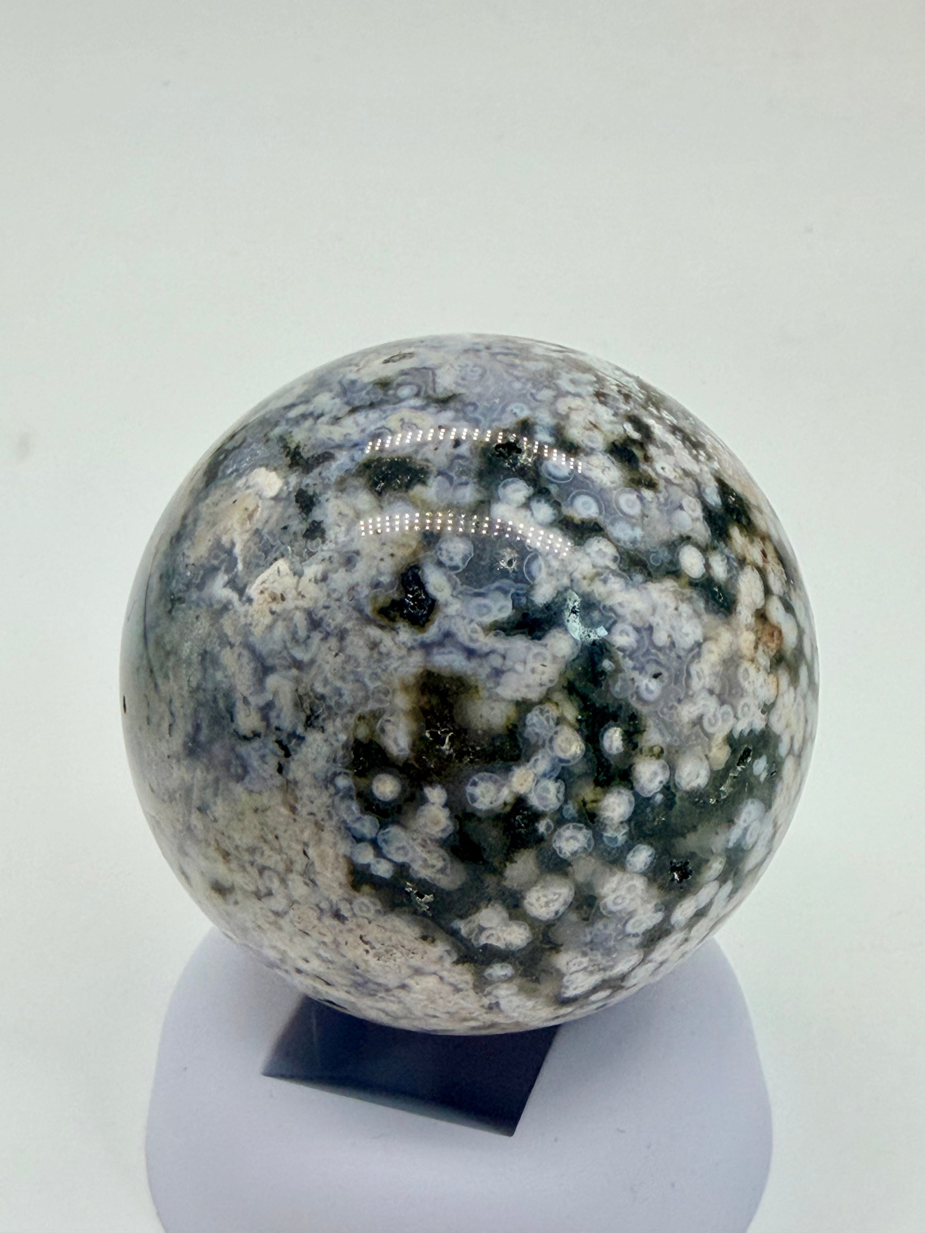 Ocean Jasper Sphere 6cm natural stone image 2