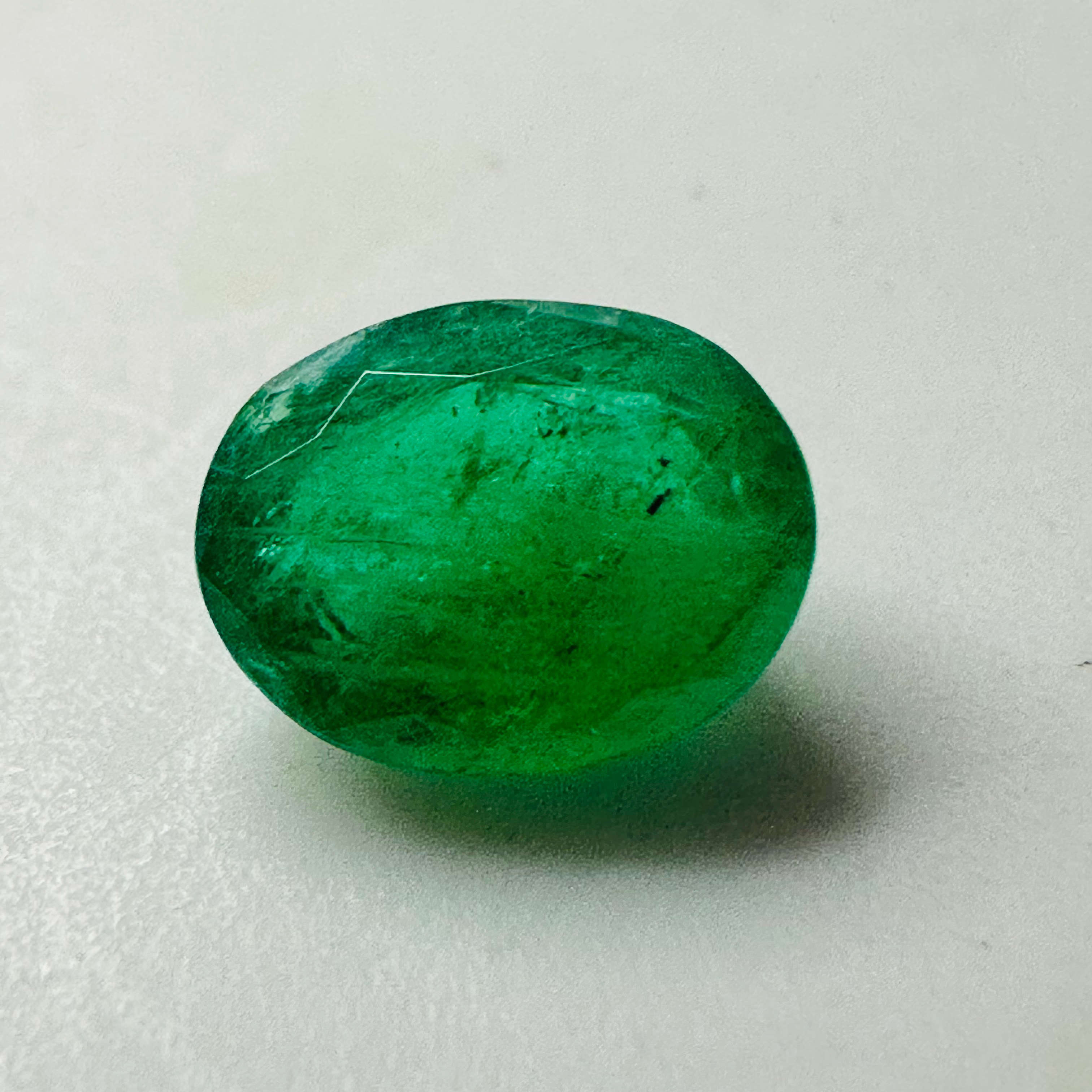 EMERALD OVAL  7.4MM X  5.8MM   1.07CTS image 0
