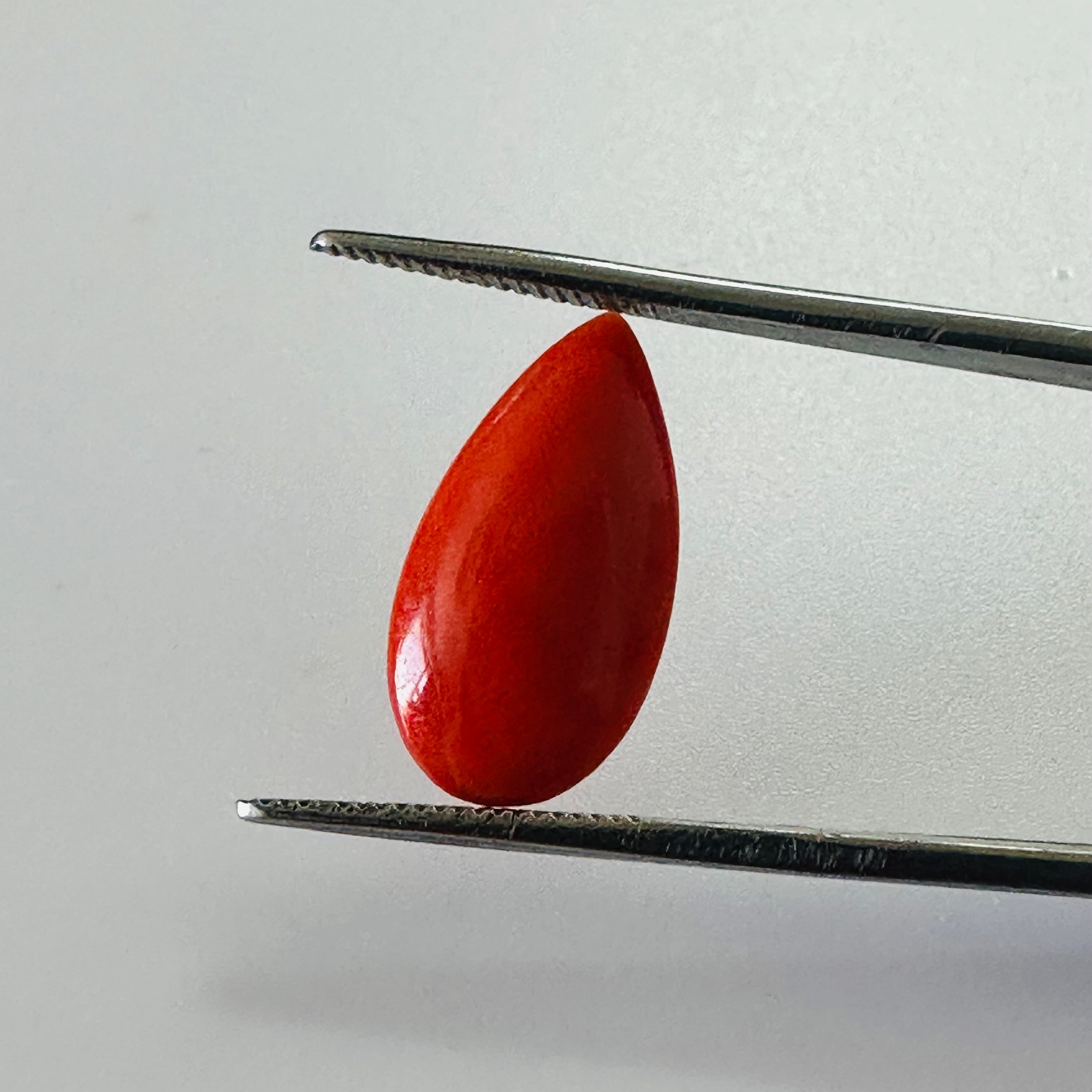 CORAL DROP 17MMX9MM  2.63CTS image 1