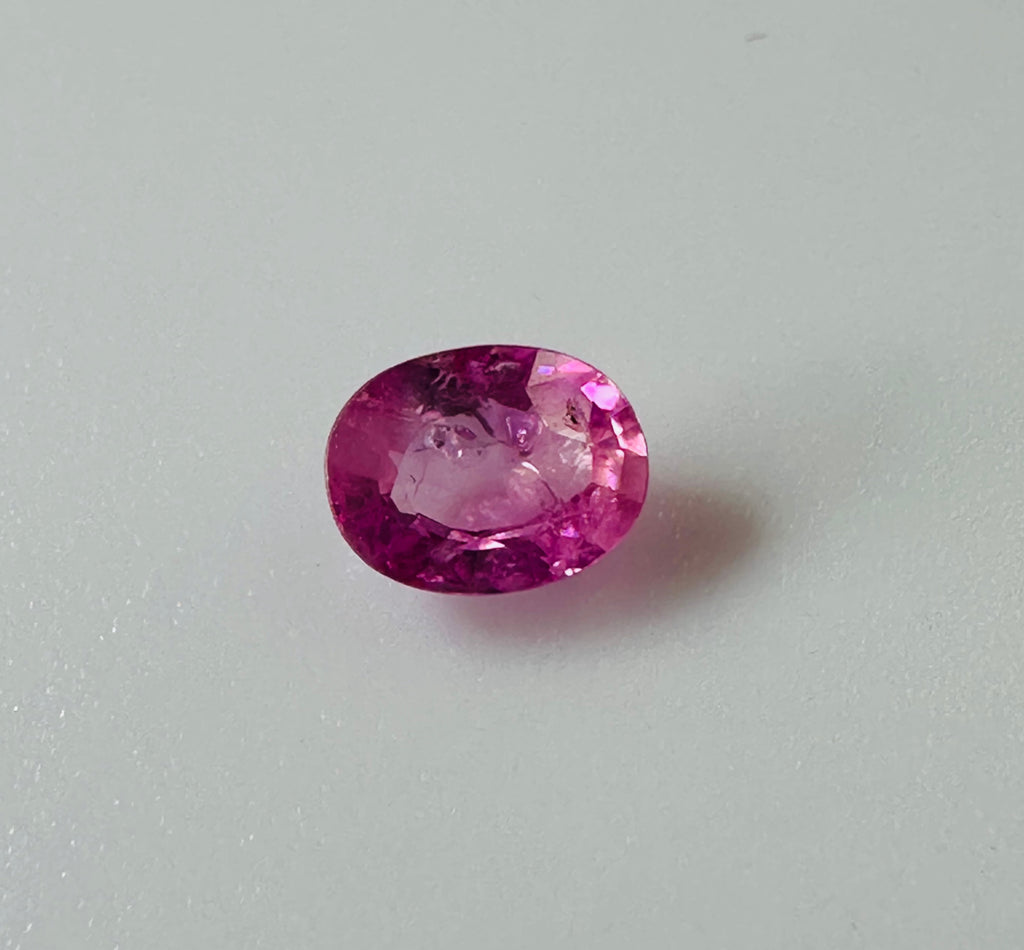 PINK SAPPHIRE OVAL 4.3MMX3.3MM 0.27 CTS image 1