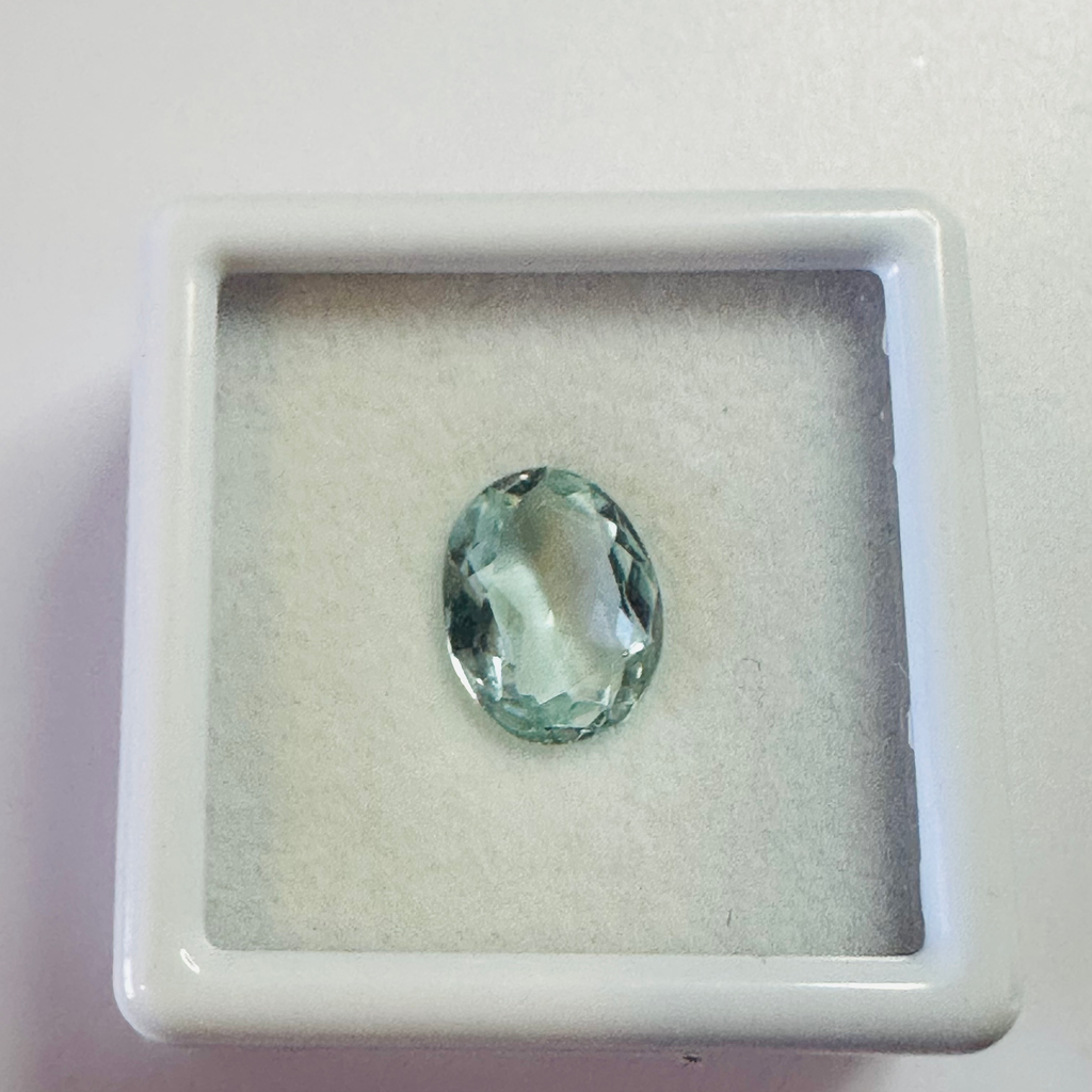 AQUAMARINE OVAL 9.5MMX7.5MM 1.75CTS image 3