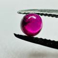 GARNET ROUND CAB 4MM.  0.50CTS image 0