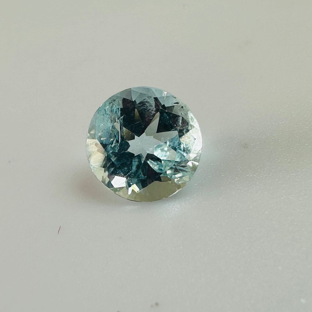 AQUAMARINE ROUND 7.6M. 1.43CTS image 1