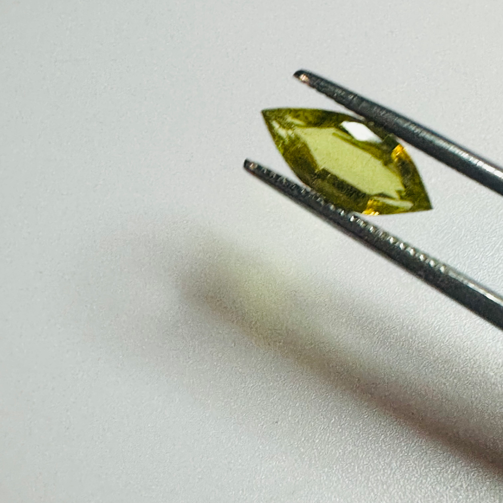 TOURMALINE YELLOW MARQUISE  11MMX5MM  1.44CTS image 1