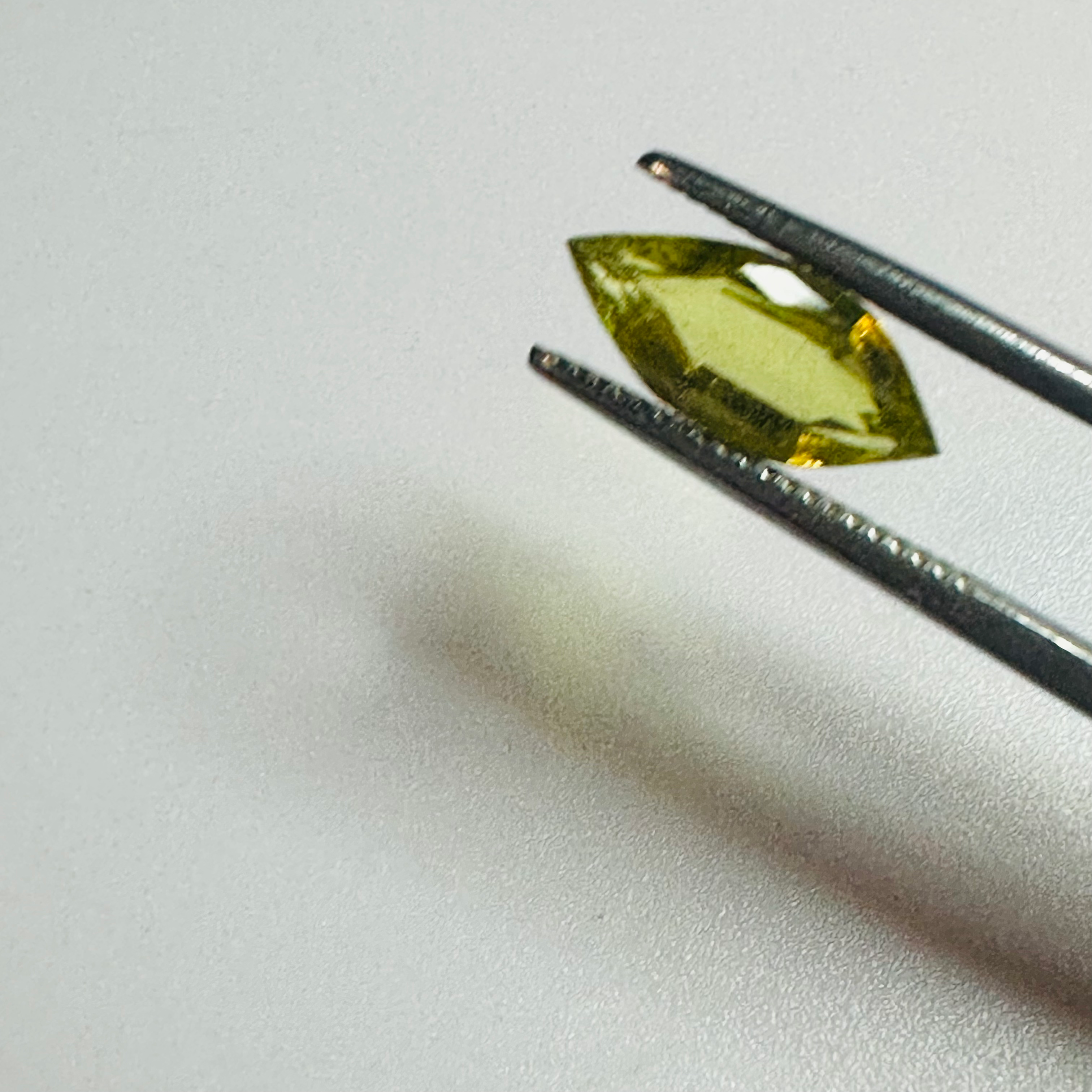 TOURMALINE YELLOW MARQUISE  11MMX5MM  1.44CTS image 1