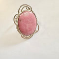 Sterling Silver Rhodochrosite Ring N image 0