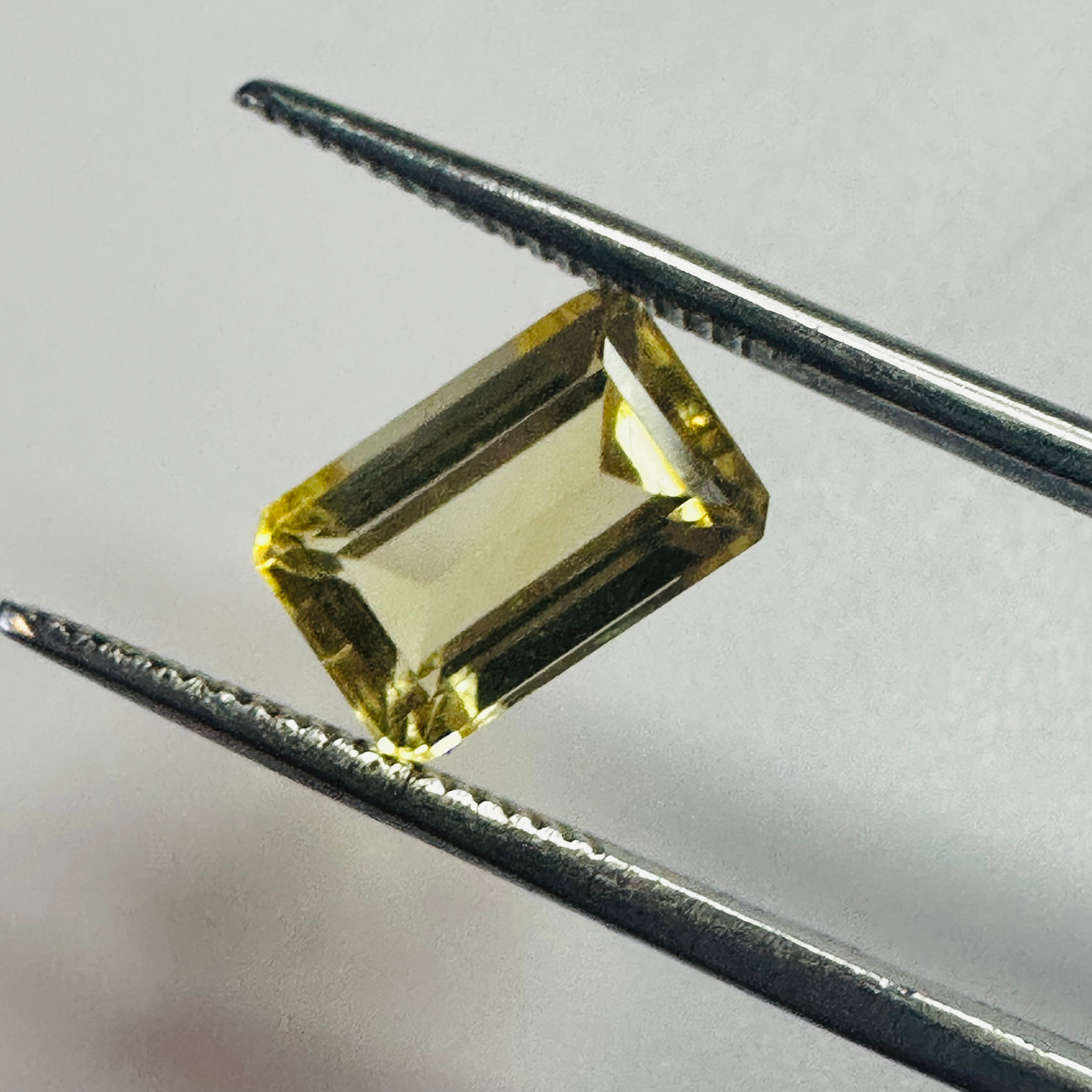 CITRINE EMERALD CUT  9MMX6MM. 2.19CTS image 1