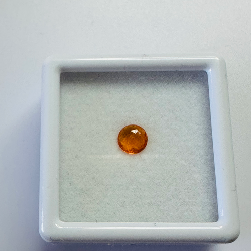 FIRE OPAL ROUND 3.7MM ROUND  0.14CTS image 1