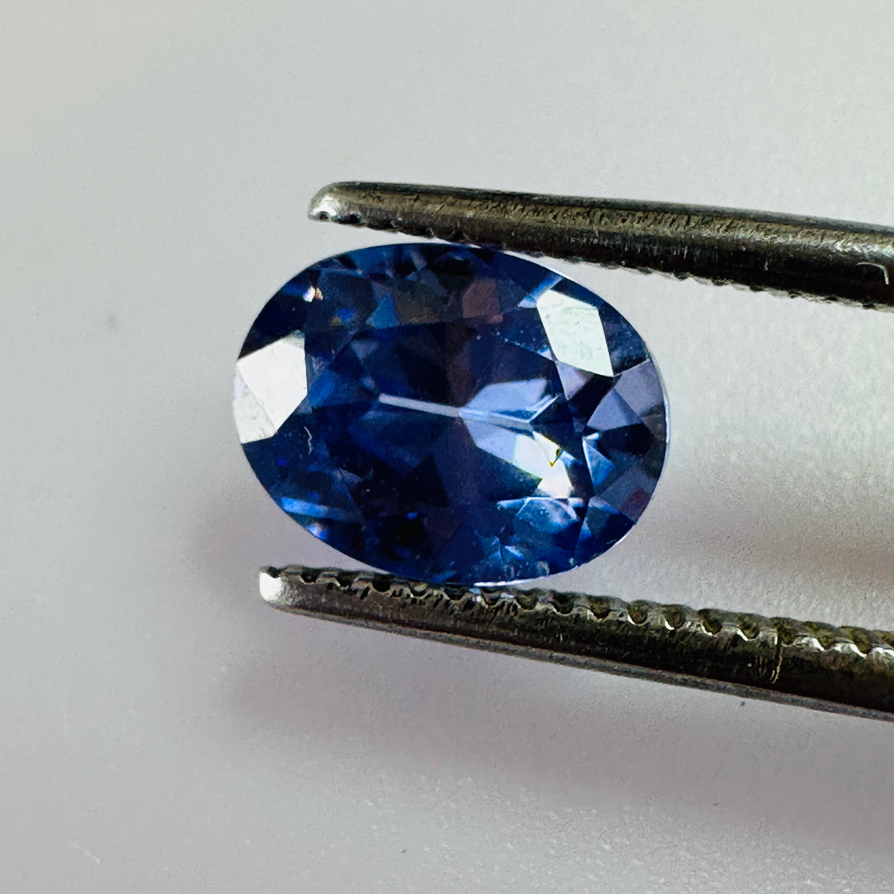 TANZANITE OVAL 8MMX6MM  2.14CTS image 1