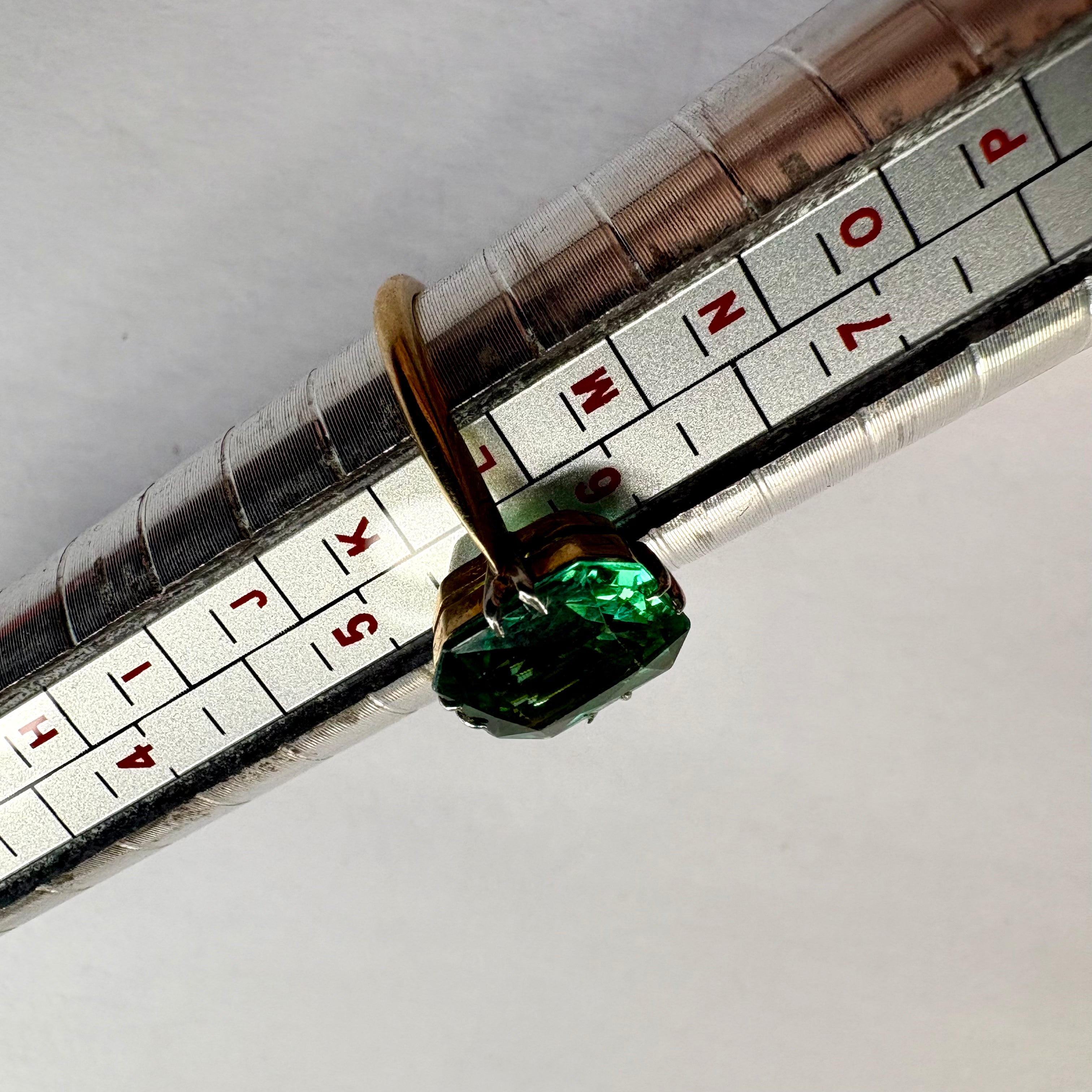 18ct yellow gold Tourmaline Ring L image 5
