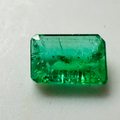 EMERALD OCTAGON 6MM X  4MM  0.50CTS image 0