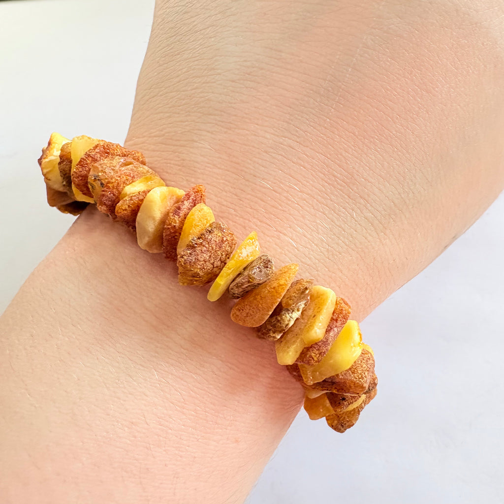 NEW stretchy Amber Bracelet image 2