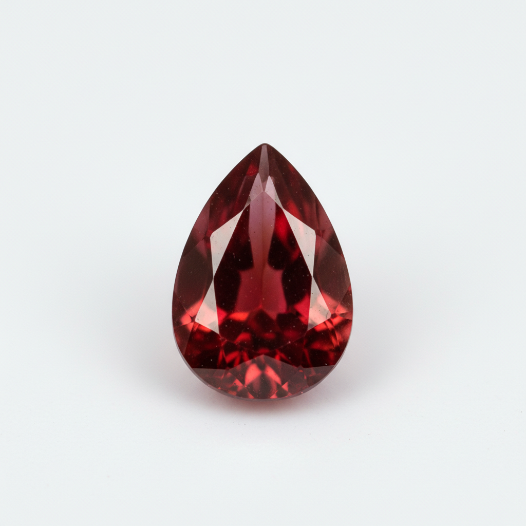 Garnet Pear 5x3mm