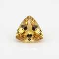 Natural Citrine Trillion golden yellow gemstone