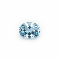 Natural Sky Blue Topaz Oval 6x4mm gemstone