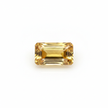 Natural Citrine Baguette 5x3mm golden yellow gemstone