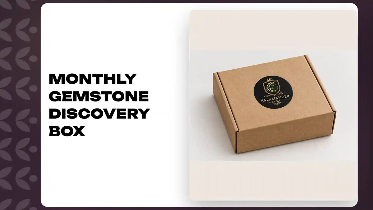 Monthly Gemstone Discovery Box by@Outfy