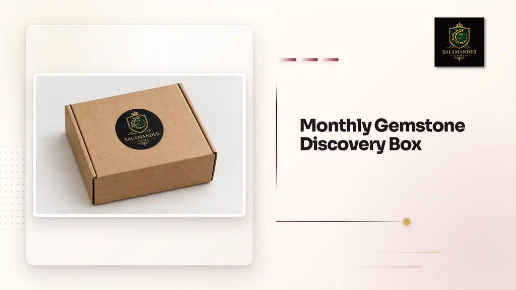 Monthly Gemstone Discovery Box by@Outfy